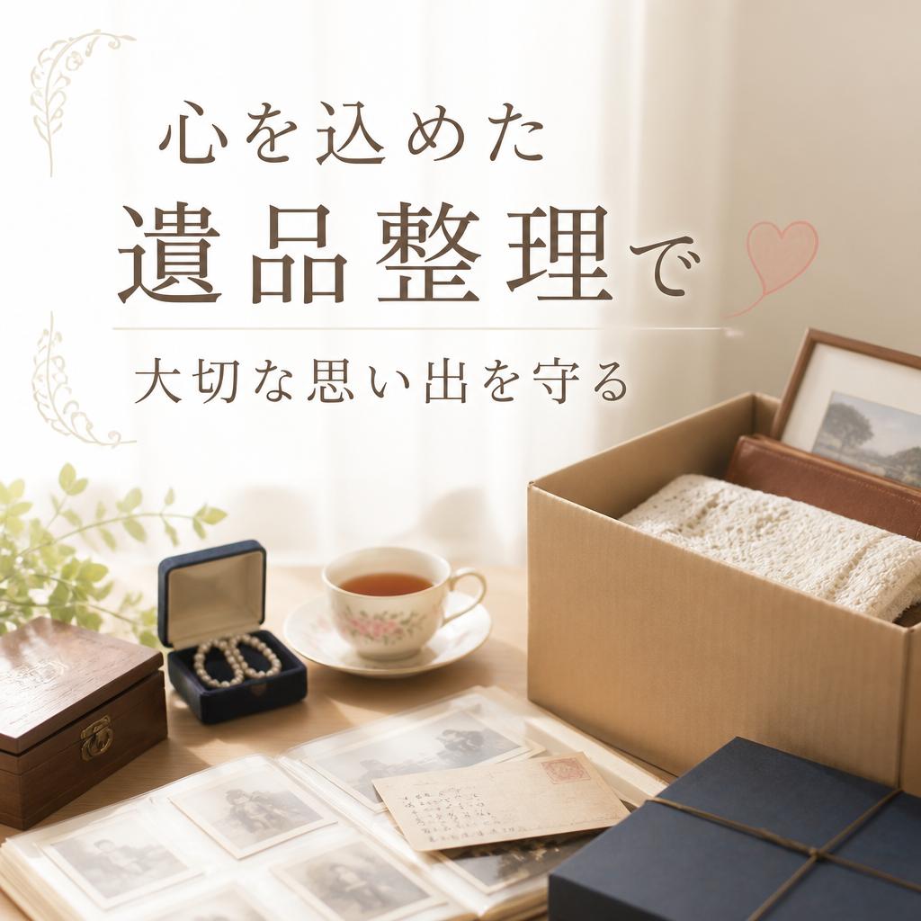 心を込めた遺品整理で大切な思い出を守る